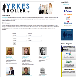 Yrkesroller.se